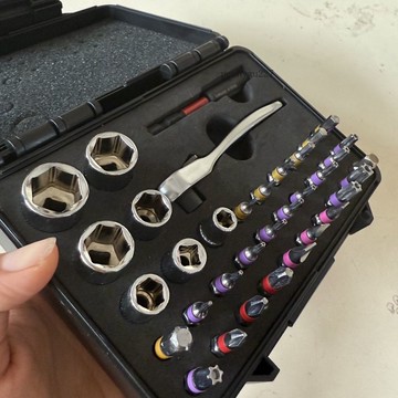 【五金 熱銷】 進口工具棘輪扳手套裝多功能迷你十字螺絲刀內六角家用拆機維修 優選