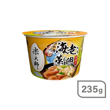 米大師湯泡飯235g-鮮蝦蒸蛋茶泡飯