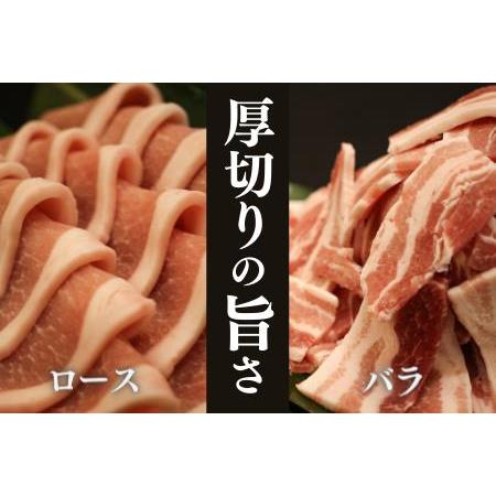 ふるさと納税 「くんじゃん豚」焼肉セット1.6kg（バラ・ロース）総量9.6kg 沖縄県国頭村