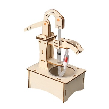 🌈「探夢科學」科學實驗DIY手壓抽水機手動壓水井科技小製作兒童手工材料包套裝