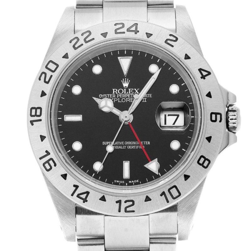 ロレックス ROLEX 16570 K番(2002年頃製造) ブラック メンズ 腕時計