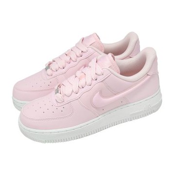 Nike 休閒鞋 Wmns Air Force 1 07 女鞋 粉紅 AF1 立體勾 粉紅泡泡 HF2014-600