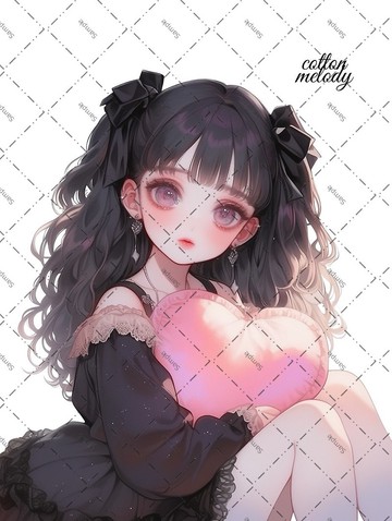 原廠貼紙 no.1968 人物貼紙 原創貼紙 原創人物貼紙 裝飾貼紙 棉旋律