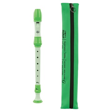 Dabell 德式高音直笛 DSR-300G  淺綠色  1套