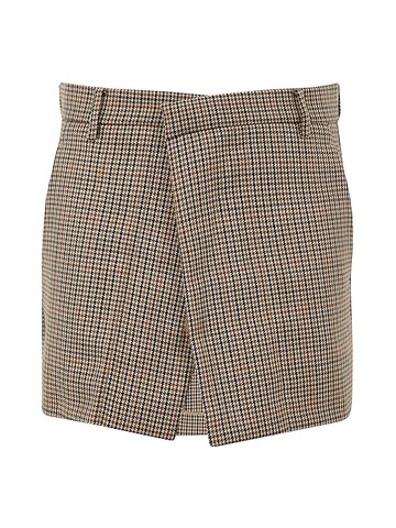 Check Mini Skirt -