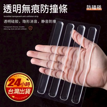 現貨 防撞貼 防撞條 矽膠 透明 無痕貼 冰箱 門把 把手 櫃子 桌子 汽車門 防碰撞墊 墊片 軟墊
