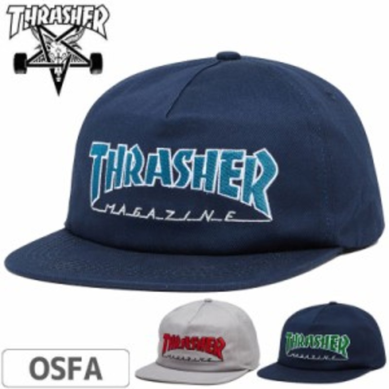 THRASHERキャップ - スキー・スノーボードアクセサリー