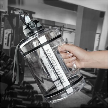 水桶杯運動水杯男夏超大容量水壺太空杯子女戶外水瓶噸噸桶耐高溫