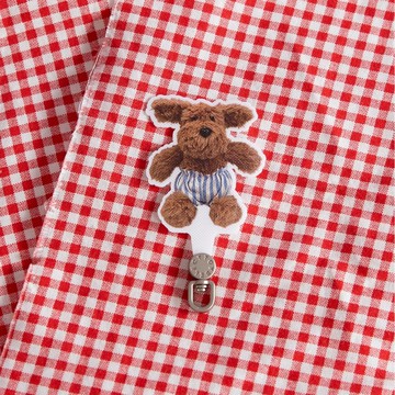 PARIS PETS條紋短褲HOOHOO旋轉手機掛片/夾片