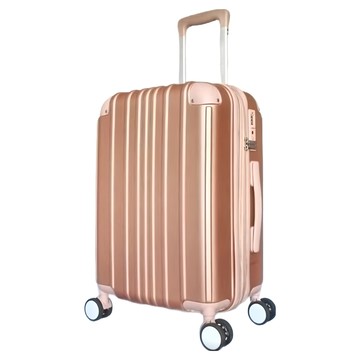 WALLABY 袋鼠牌 經典直條紋 登機箱  20吋  玫瑰金