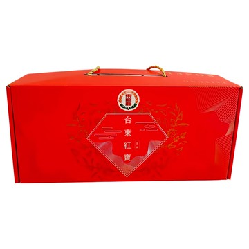 台東地區農會 台東紅寶禮盒 洛神清涼飲 + 洛神鮮果乾 + 養生洛神茶  1組