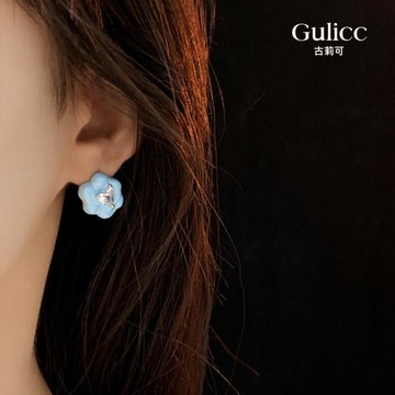 【Gulicc】古莉可 復古滴釉系列 氣質 耳環(滴釉 飾品 耳釘 耳飾 耳墜 情人節 母親節 七夕 生日禮物)