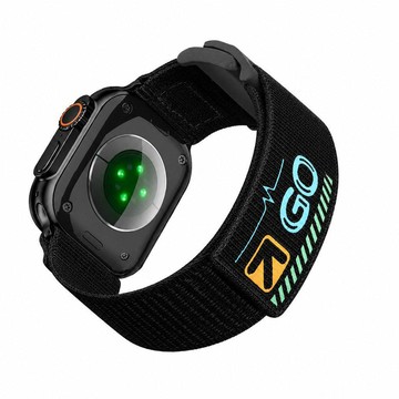 潮流運動 磁吸扣 尼龍錶帶 適用於 Apple Watch 11 10 9 8 Ultra3 錶帶 42/46/49MM