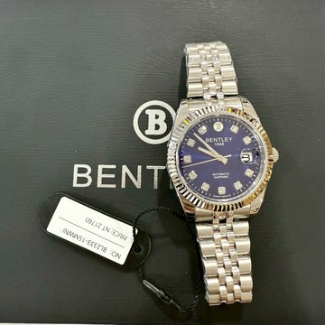 【賓利｜全新】現貨 BENTLEY 機械錶 男錶 蠔式 手錶 專櫃保固 鋼錶 送禮推薦｜Little Bee 小蜜蜂精品