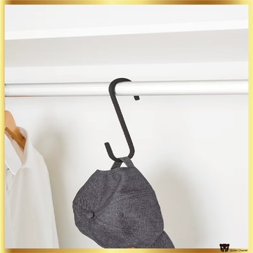 大創 DAISO KOREA 多用途靠墊式 S 型掛鉤衣架 20.5 厘米,重型存儲整理器