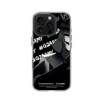 iPhone 16 Pro Clear Case（相機按鈕） 透明 - G2 Esports - #G2ARMY - 武士