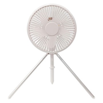 Kinyo 腳架式充電風扇 附USB充電線 180 x 130 x 410mm 495g  UF-7051  白色