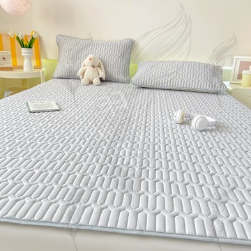 🎉免運🎉冰絲乳膠涼蓆墊 含枕頭套 涼感床墊 單人/雙人/加大 涼感紗 涼蓆 涼席 涼感 露營 涼墊 遊戲墊 可水洗 冰冰