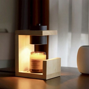 🚛快速出貨【PURARE】日式簡約融蠟燈融燭燈 可定時 可調光 加贈100g質感蠟燭1個、燈泡2顆 (贈代寫卡片服務)