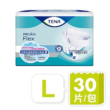 添寧 100%全透氣環帶式成人紙尿褲L(30片/包購)