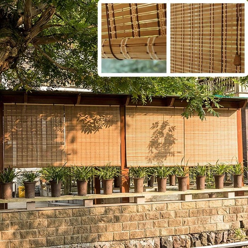 竹すだれ　幅80ｘ高さ200cm　日除け　目隠し　装飾　竹スクリーン 竹すだれ 屋外用 日除け 目隠し 装飾 竹スクリーン 幅 60cm 80cm