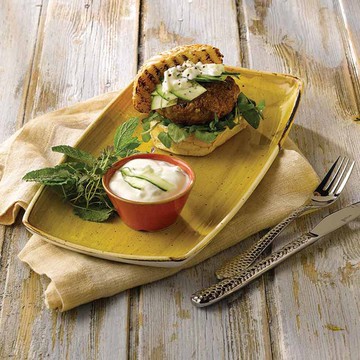 英國Churchill | STONECAST點藏系列芥末黃-長方35×18.5cm盤