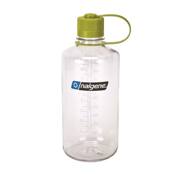 【【蘋果戶外】】Nalgene  2078-2033 透明 來勁 1公升(1000cc) 窄嘴水壺 Tritan 不含環境荷爾蒙-雙酚A