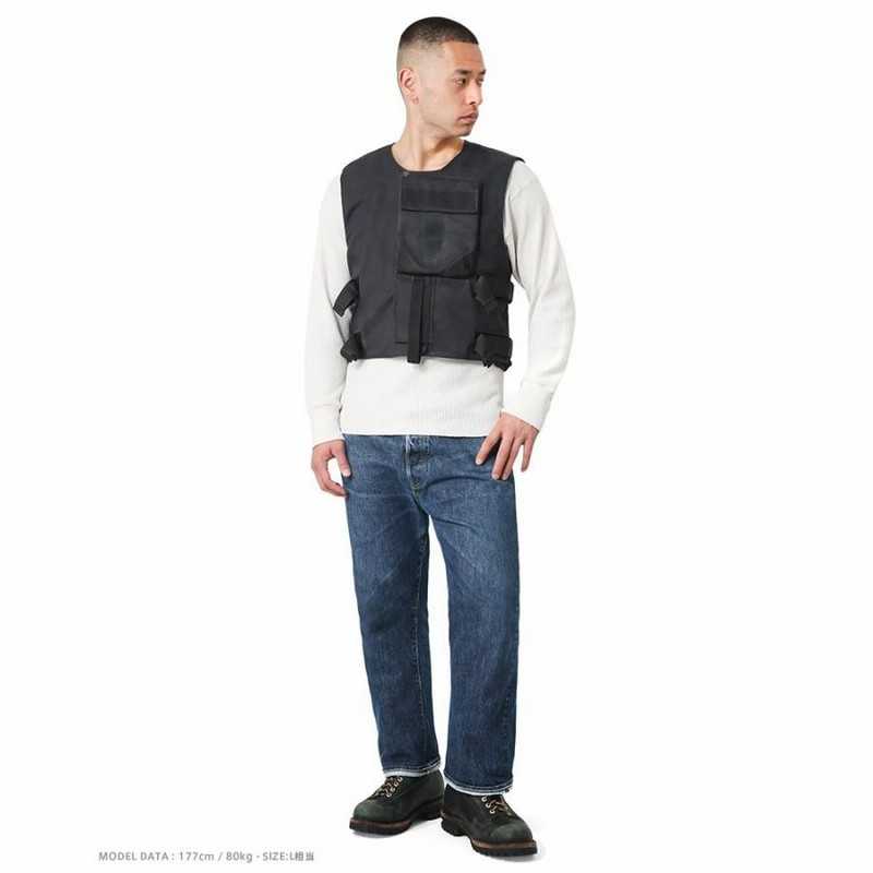 実物 USED イギリス軍 コンバット ボディーアーマーベスト NAVY