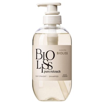 KOSE 高絲 BIOLISS 苾歐莉絲 PURE系列洗髮乳 直髮柔順  480ml  1瓶
