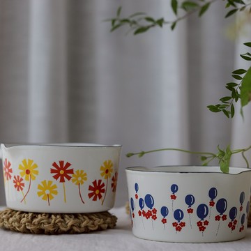 【Yourtableware】快速出貨 新品上市 日本 ADERIA 石塚硝子 復古琺瑯鍋 片手鍋