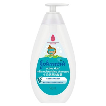 嬌生嬰兒牛奶保濕洗髮露，500ml，蘊含牛奶蛋白，維他命B5及維他命E  1瓶