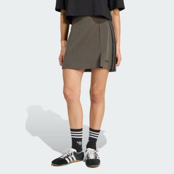 Adidas 愛迪達 Tailored Skirt JY3516 女 合身裙 短裙 綠 黑 亞版