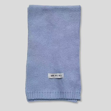 極暖純羊絨圍巾(中性-晴空藍F)