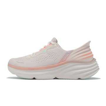 Skechers 休閒鞋 D Lux Vapor Slip-Ins 女鞋 粉 瞬穿 厚底 緩衝 健走鞋 150581LPMT