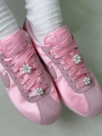 Pearl Flower 2-Piece Shoe Charm