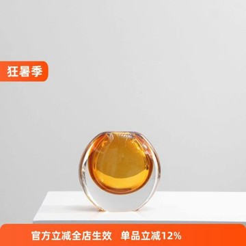 中古輕奢軟裝花瓶桌面擺件藝術花器客廳餐桌裝飾喬遷禮物高級家居