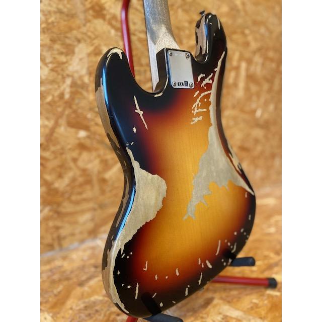 Fender Custom Shop Jaco Pastrious Relic Jazz Bass Sunburst 全国一律送料無料