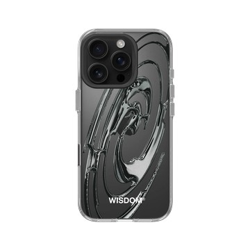 iPhone 16 Pro Clear Case（相機按鈕） 透明 - WISDOM - RIPPLE