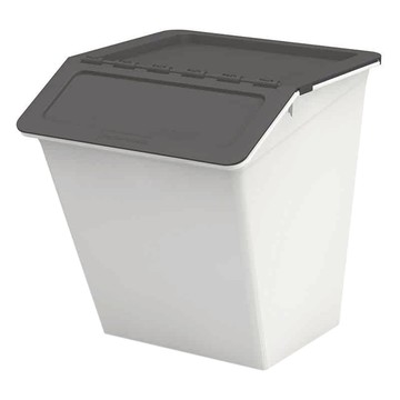 livinbox 大嘴鳥家用整理箱  410 x 375 x 418mm  黑灰色  1個