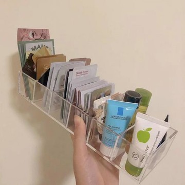 次拋精華收納盒安瓶精華液面膜補水精華精油收納多層美容院化妝品