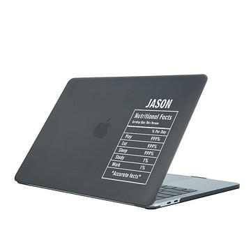 【客製化】【營養標籤(自訂名字)】Macbook Case訂製