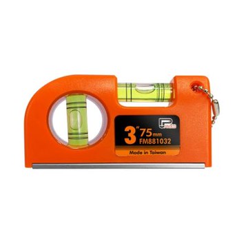 百利世 Panrico 水平尺-3 x2V附磁/皮帶扣 FM881032