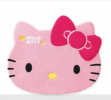 Hello Kitty大尺寸絨毛地墊 - 桃紅