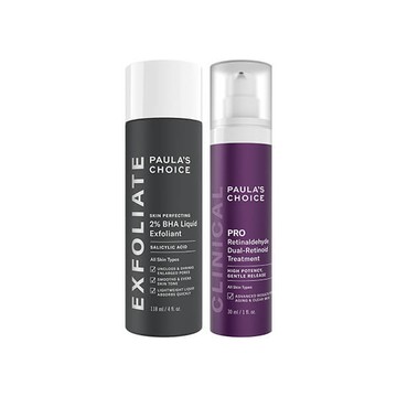 2%水楊酸精華液+高效A醛PRO新生精華