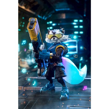 【野獸國】漫威超級戰爭 火箭浣熊 7吋可動人偶｜ZD TOYS 中動