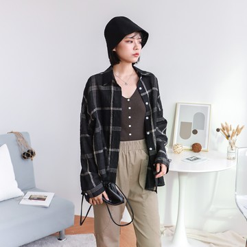 百搭親膚坑條針織背心 PA615020-511【現貨】