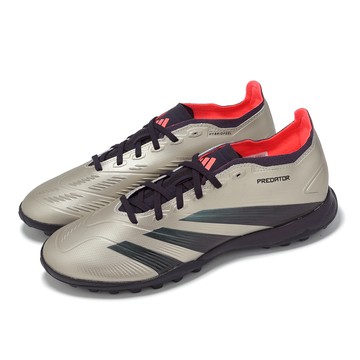 [ACS] adidas 足球鞋 Predator League TF 男鞋 黑 金 硬地球場 愛迪達 IF6376