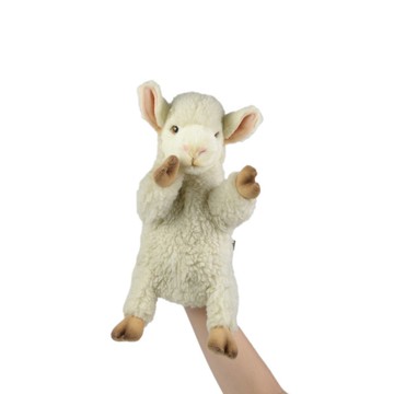 Hansa 7340-小羊手偶27公分高