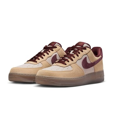 Nike Air Force 1 Low '07 Premium 拼接棕紅 IQ3408-286