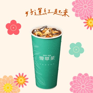 【好運禮】【7-ELEVEN】現萃茶 冰琥珀小葉紅茶